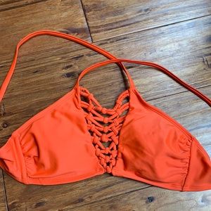 Orange Bikini Top